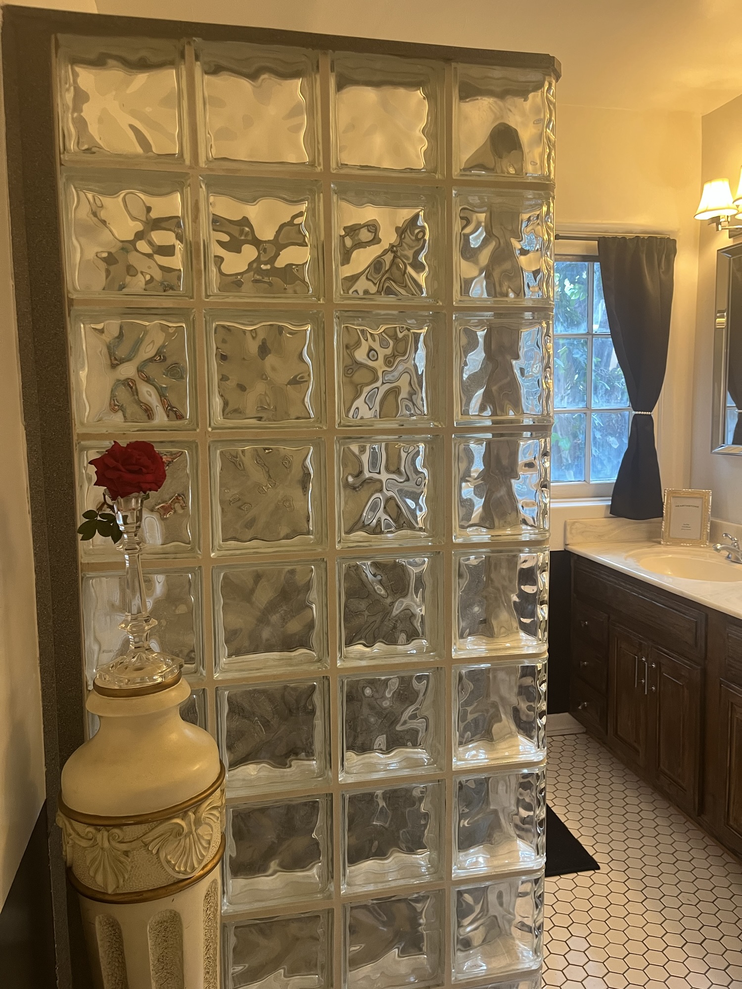 From Dated to Dramatic: Our 1920s House Bathroom Update